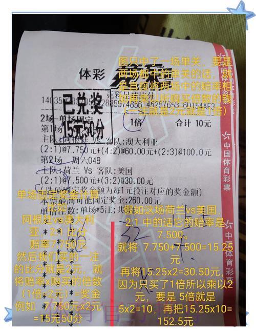 世界杯竞猜：真实获胜投注案例大揭秘