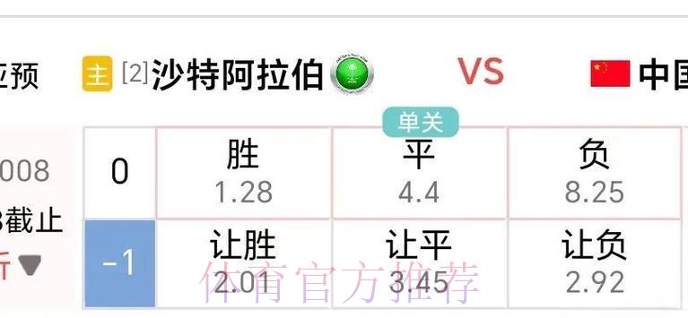 深度剖析世界杯让球盘口数据变化趋势